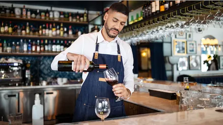Bartender wine industry downturn